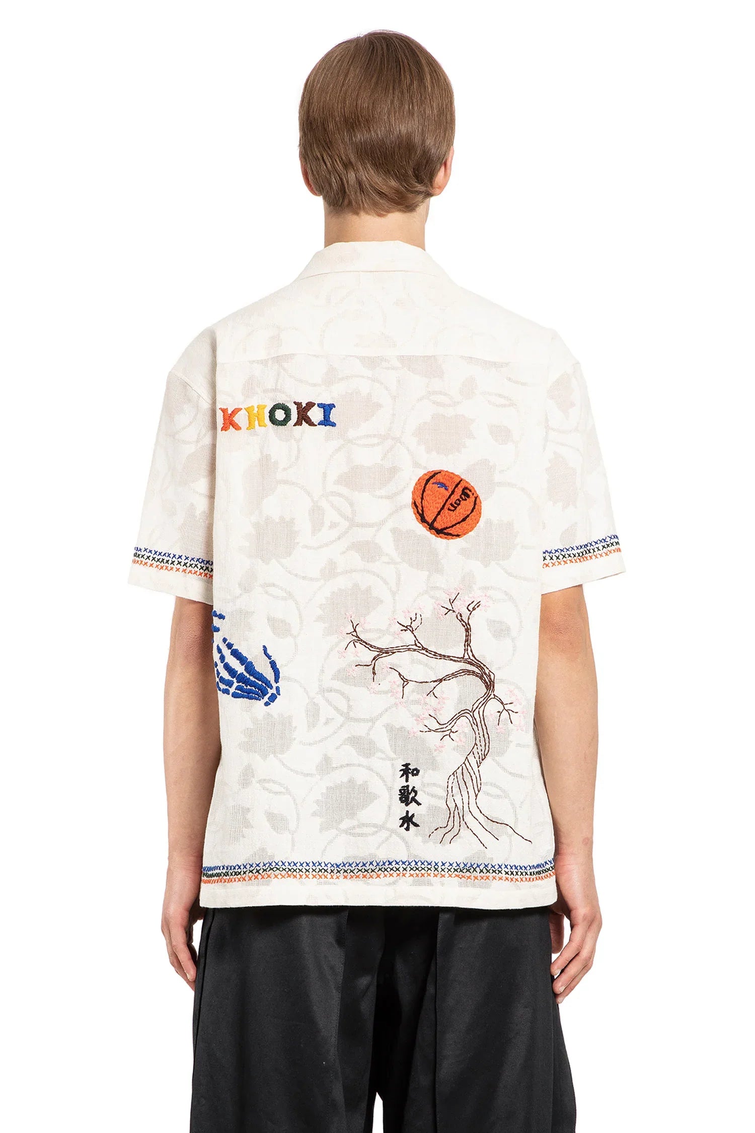 Hand embroidery shirt - Antonioli.eu