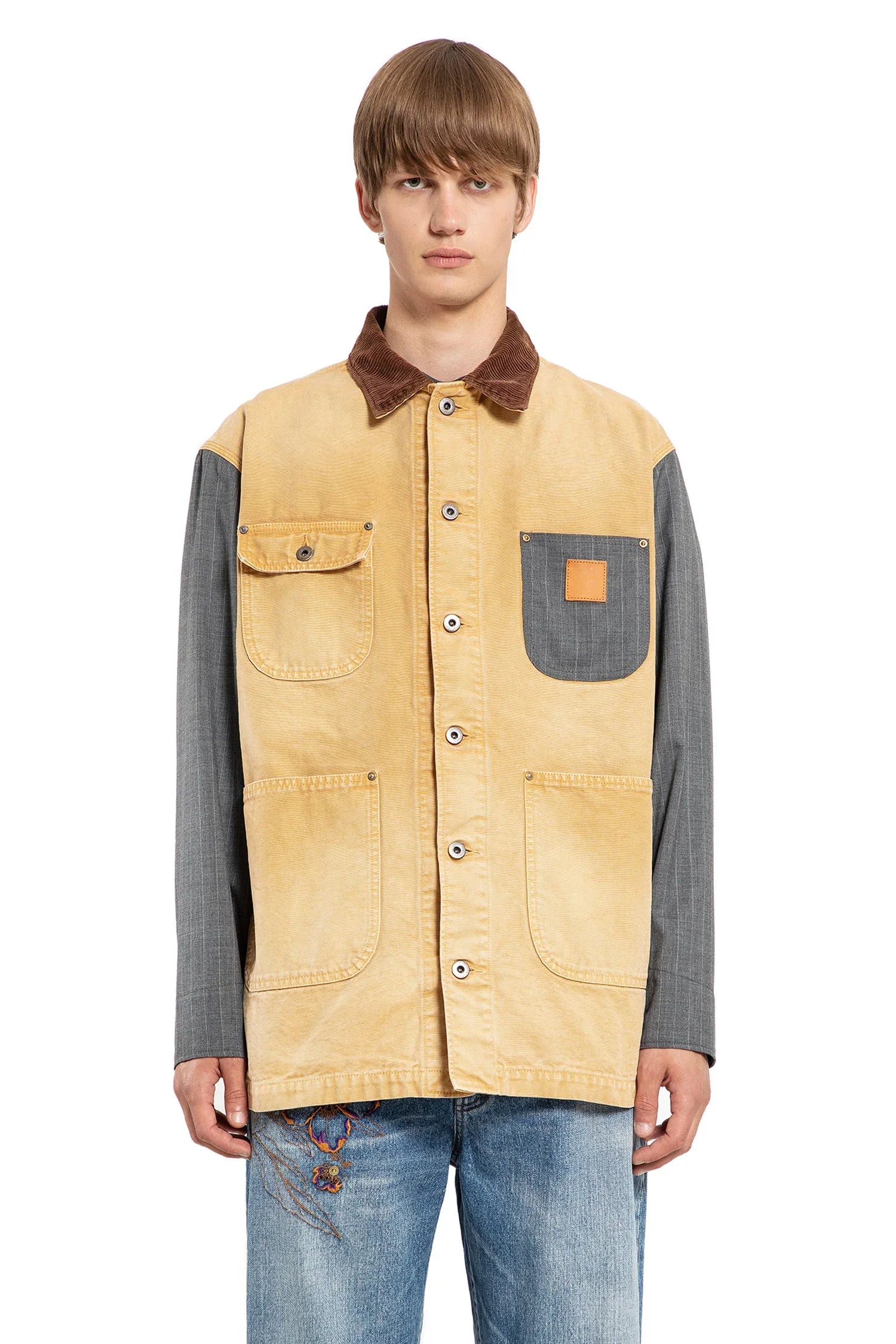 Spliced Workwear Jacket - Antonioli.eu