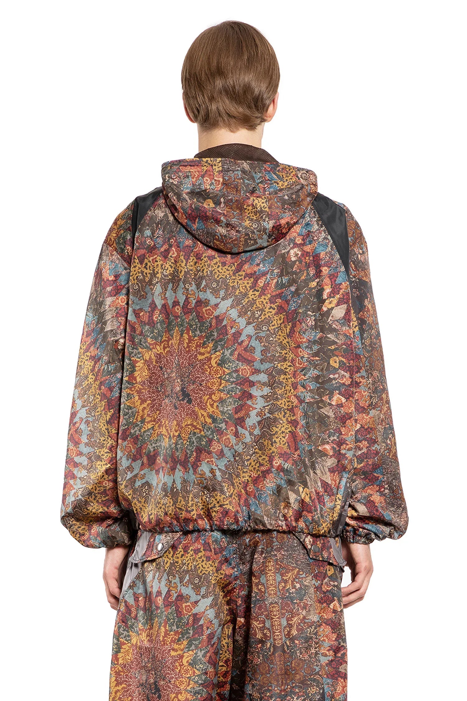 Printed Nylon Anorak - Antonioli.eu