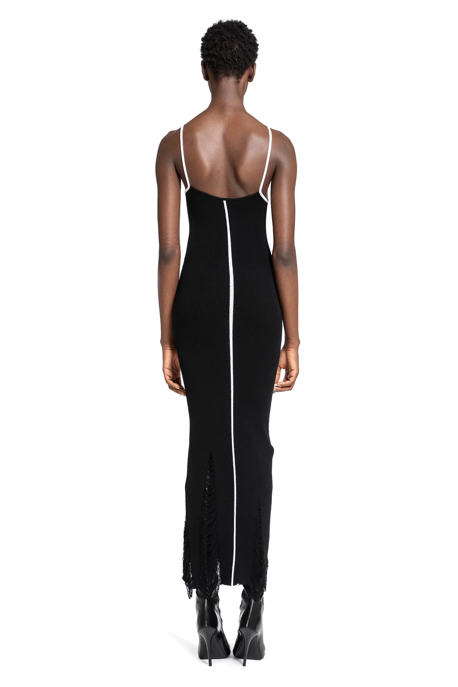 SSHEENA WOMAN BLACK&WHITE DRESSES - Antonioli.eu