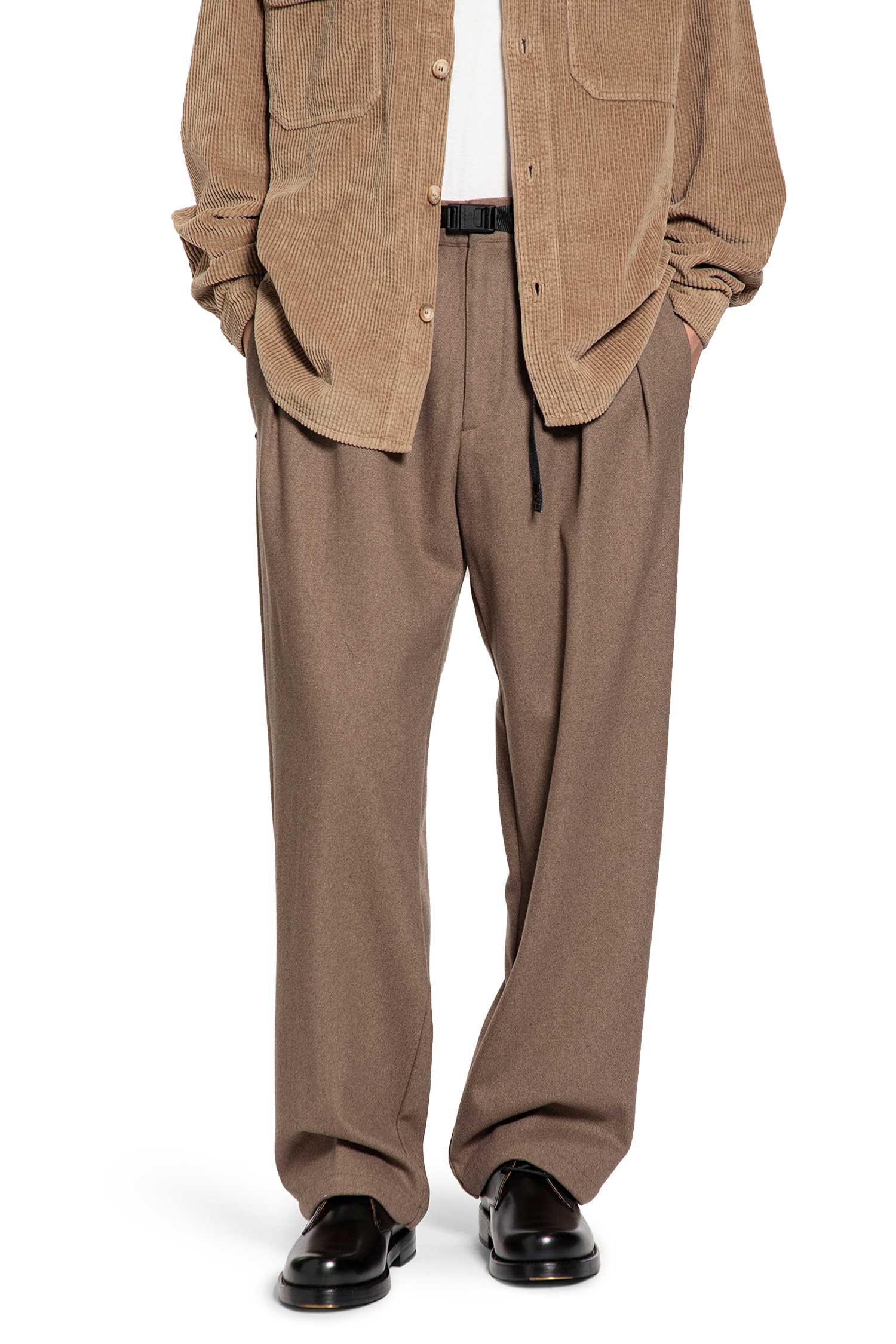 Drawstring Pants in Wool Blend - Antonioli.eu