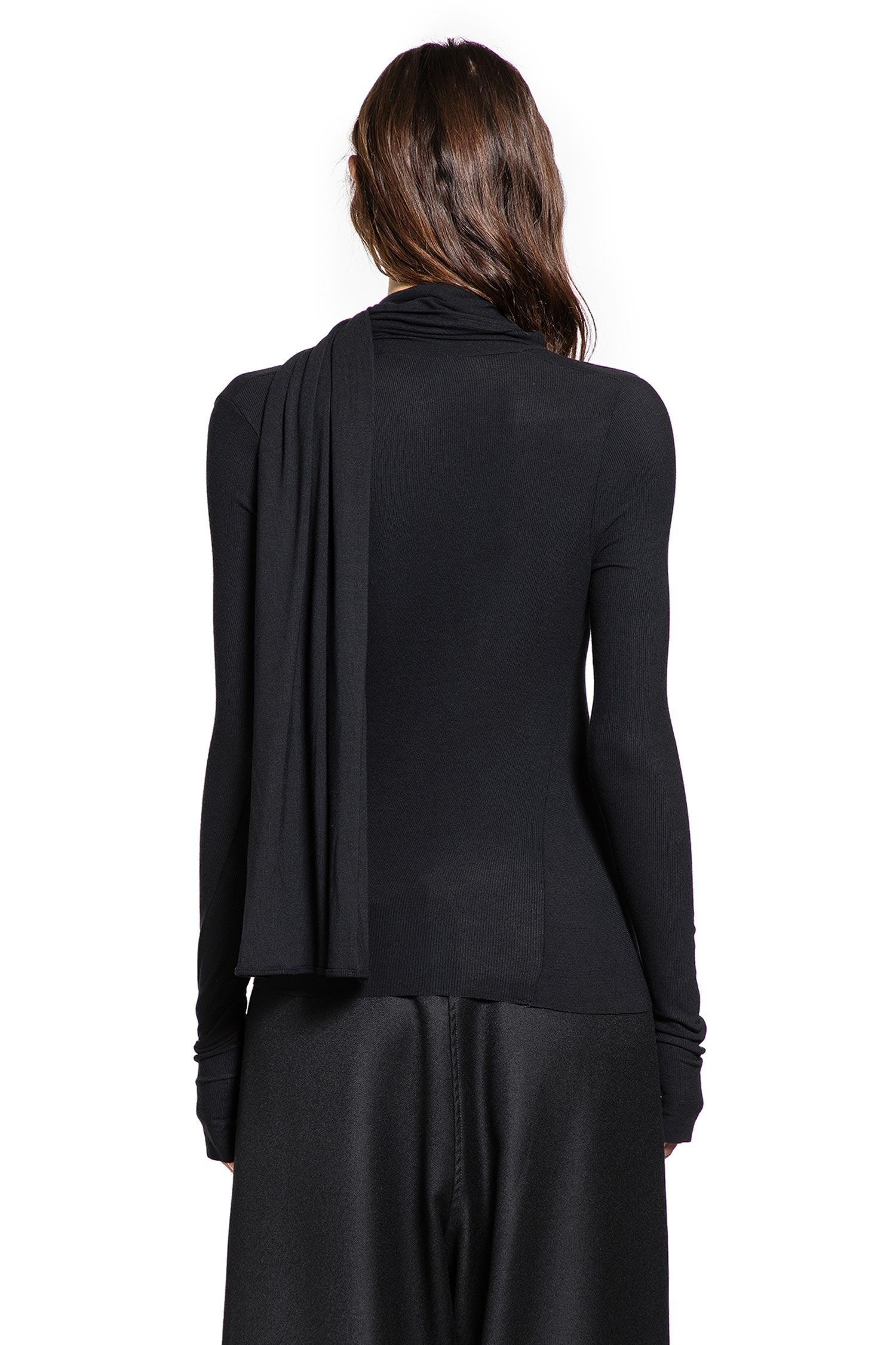 Ribbed Scarf Top