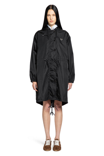 PRADA WOMAN BLACK COATS - Antonioli.eu