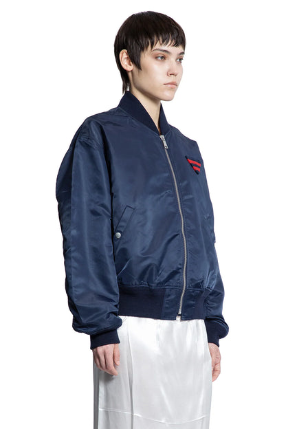 PRADA WOMAN BLUE JACKETS - Antonioli.eu