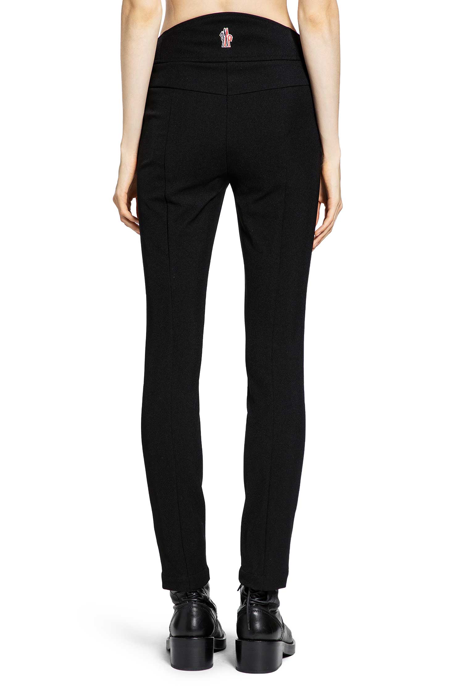 MONCLER GRENOBLE WOMAN BLACK TROUSERS