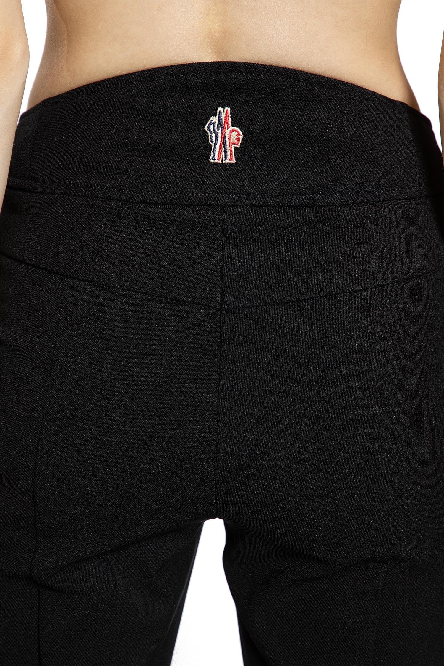 MONCLER GRENOBLE WOMAN BLACK TROUSERS