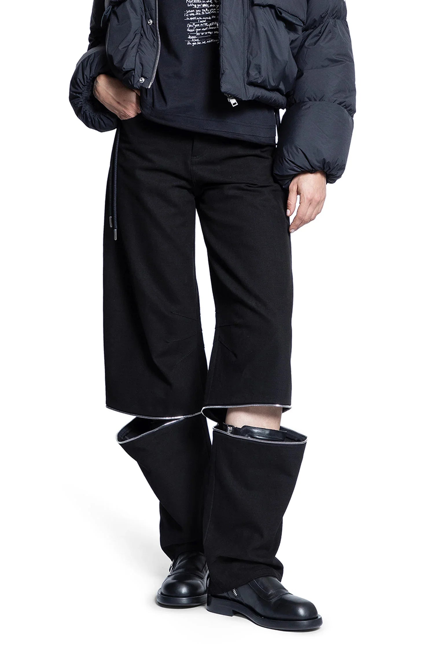 Willow Smith Collaboration Cotton Canvas Trousers - Antonioli.eu