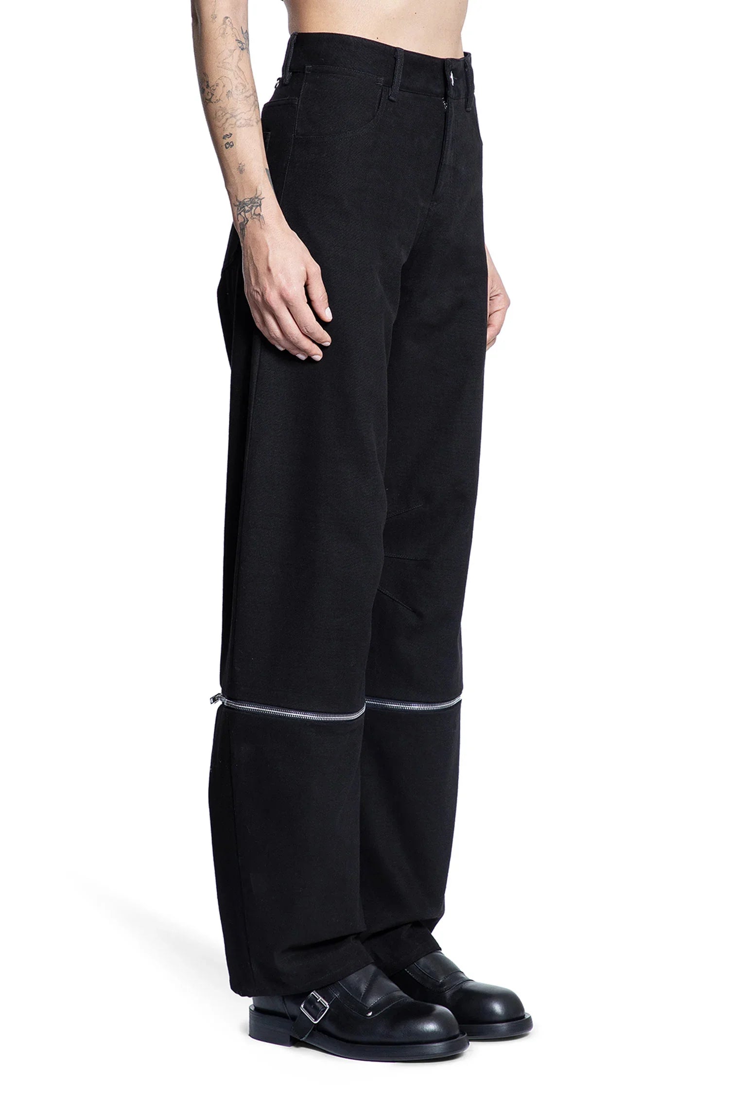 Willow Smith Collaboration Cotton Canvas Trousers - Antonioli.eu