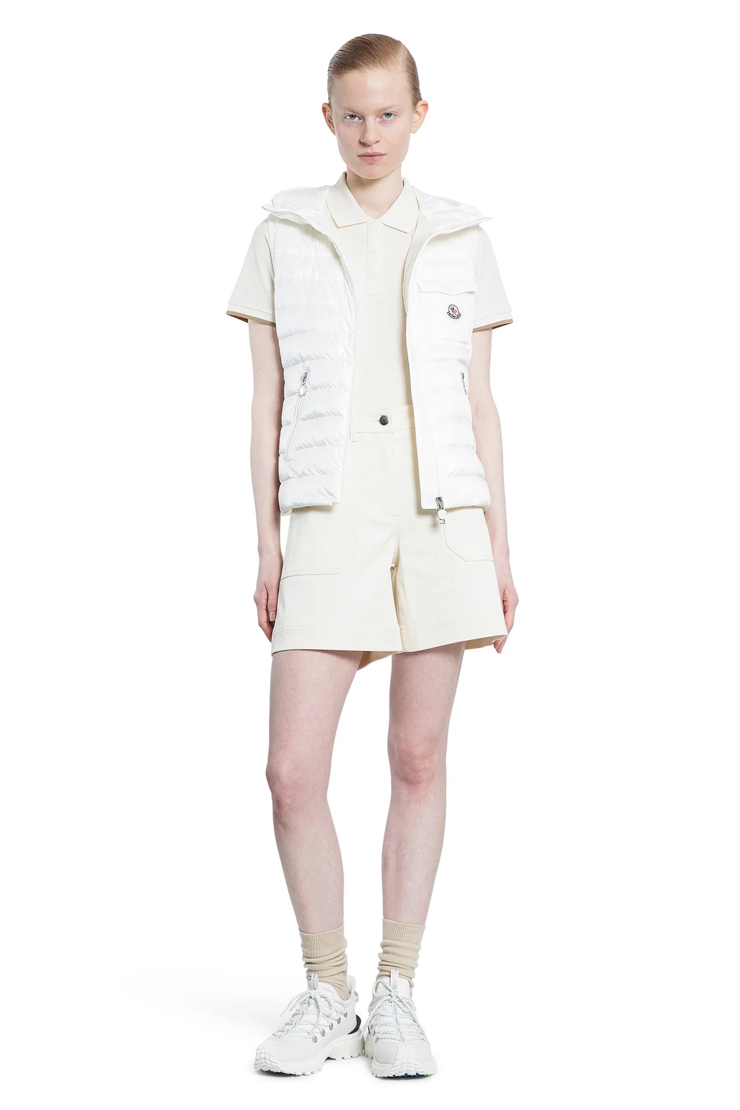 Cotton Gabardine Shorts - Antonioli.eu