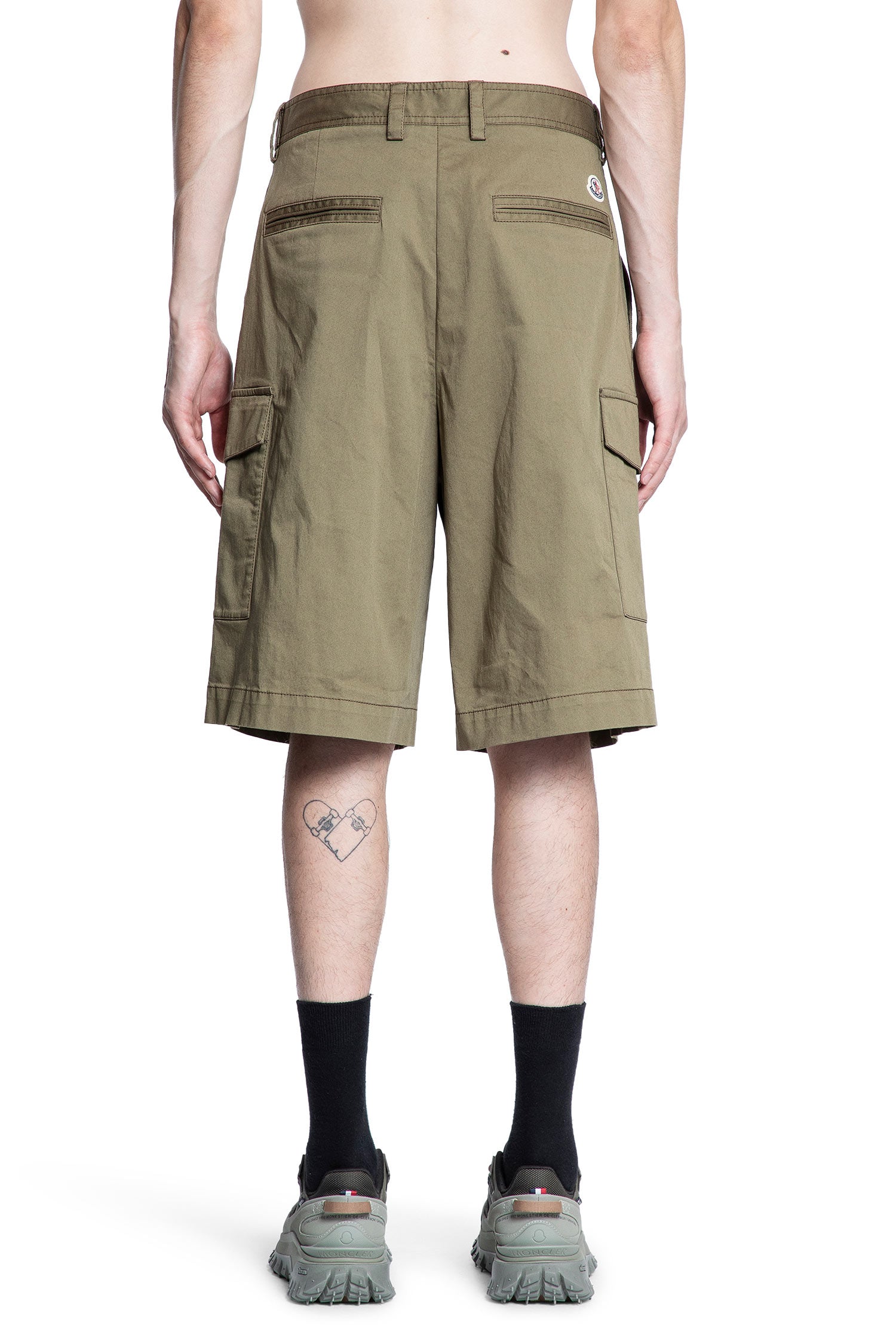 Cotton Gabardine Cargo Shorts - Antonioli.eu