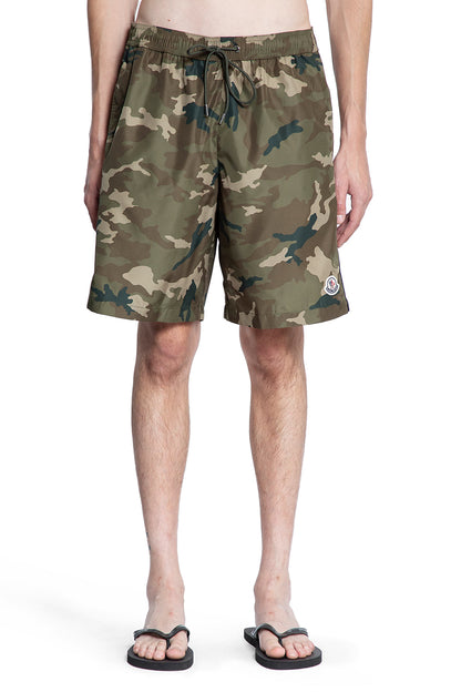 Camo Logo Swim Shorts - Antonioli.eu