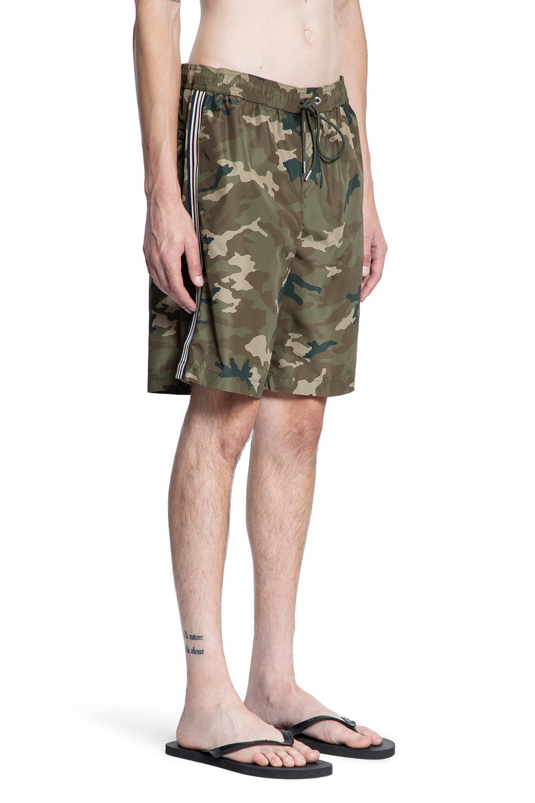 Camo Logo Swim Shorts - Antonioli.eu