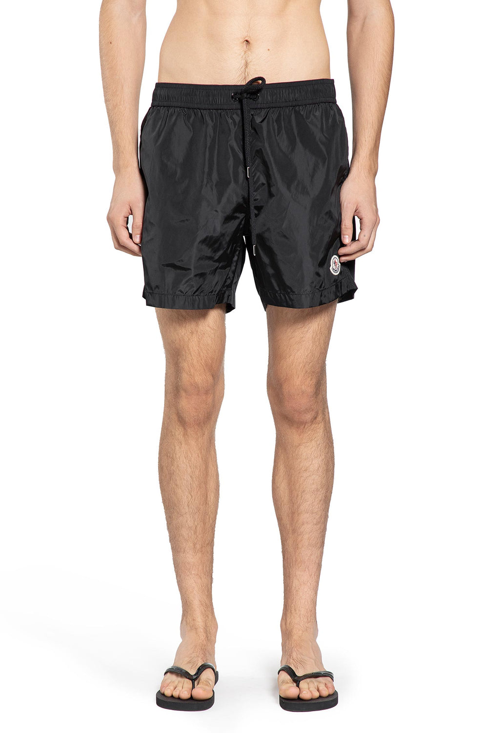 MONCLER MAN BLACK SWIMWEAR