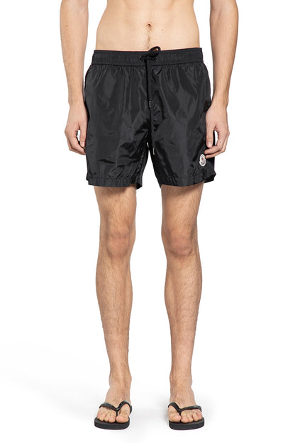 MONCLER MAN BLACK SWIMWEAR