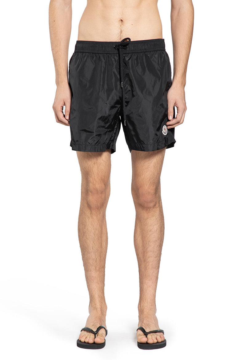 MONCLER MAN BLACK SWIMWEAR