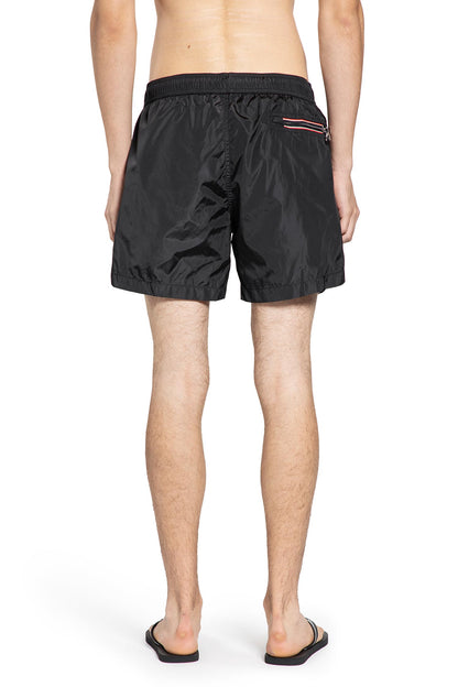 MONCLER MAN BLACK SWIMWEAR
