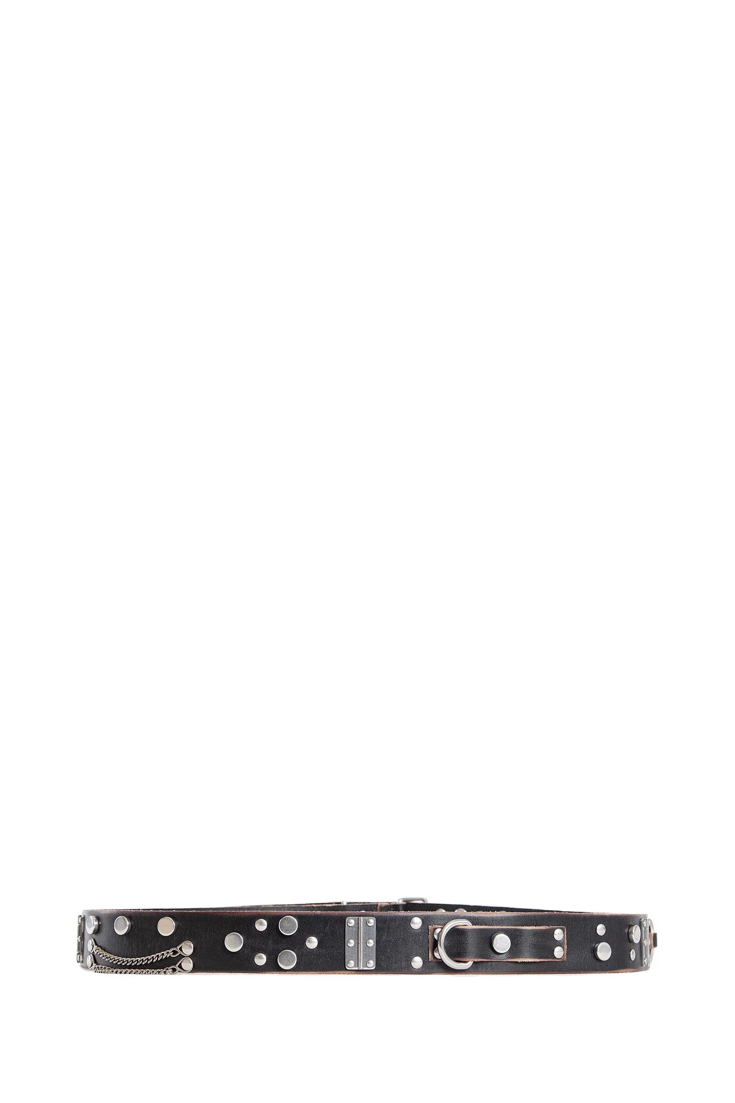 Studded leather belt - Antonioli.eu