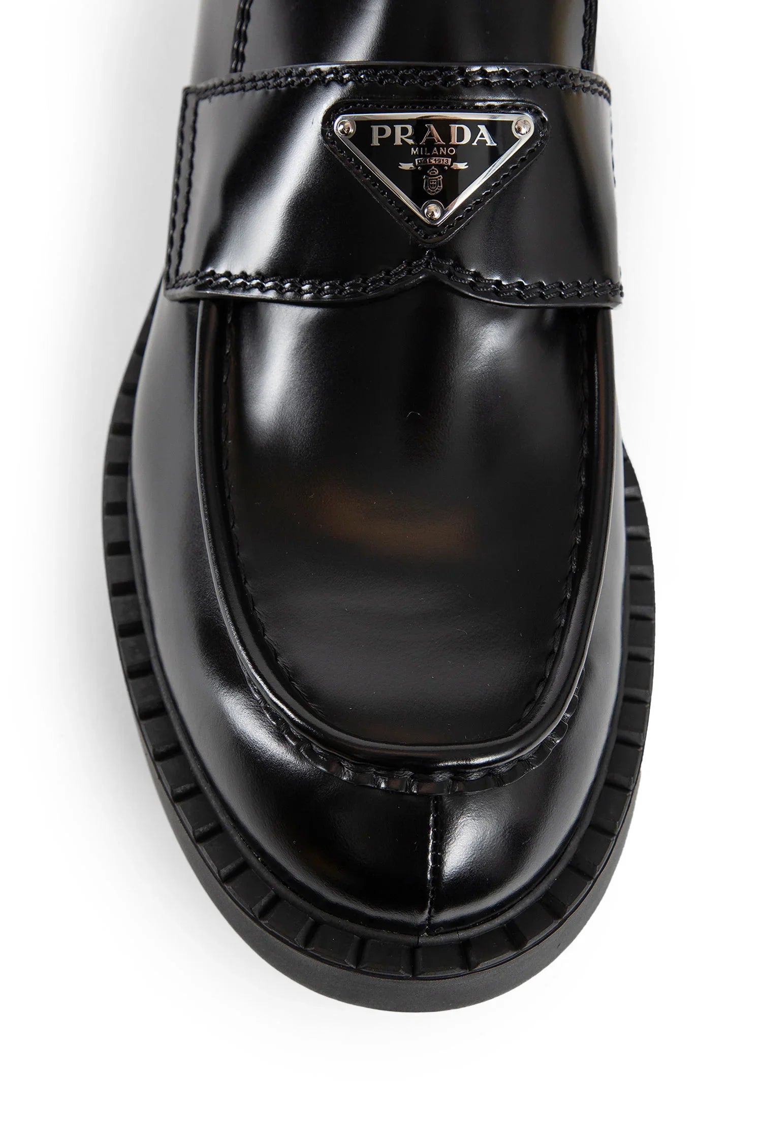 Brushed Leather Loafers - Antonioli.eu