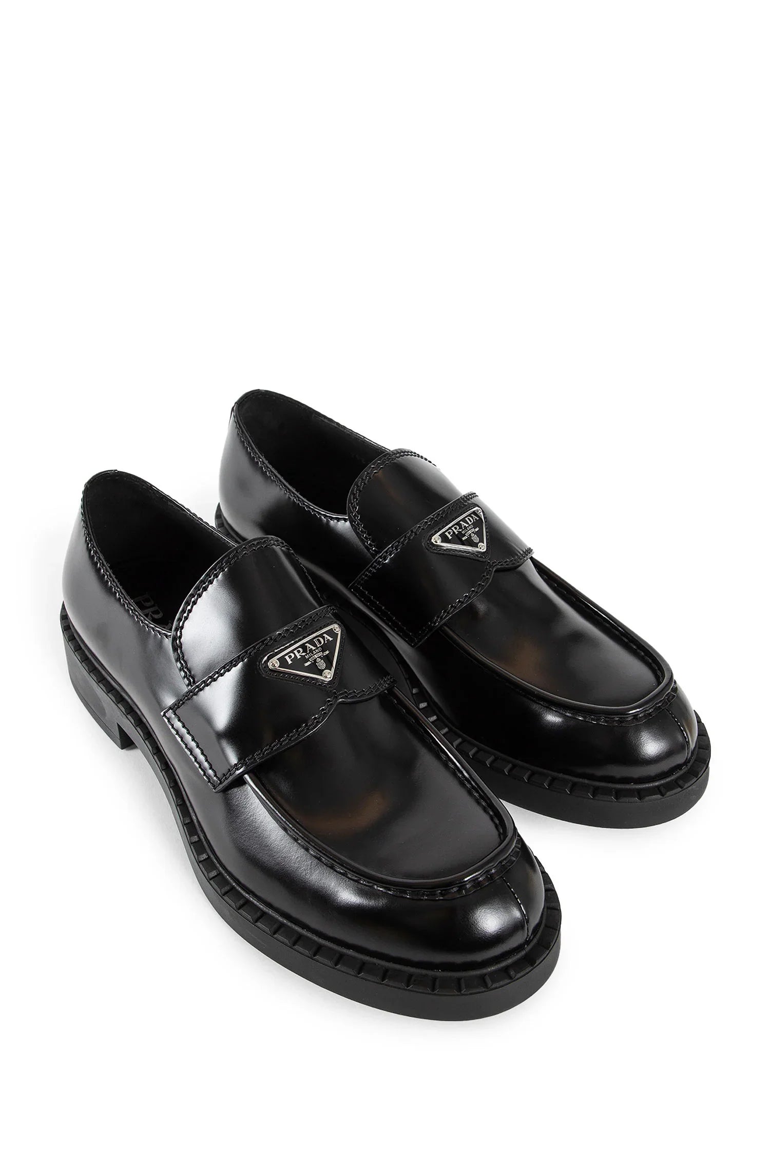Brushed Leather Loafers - Antonioli.eu