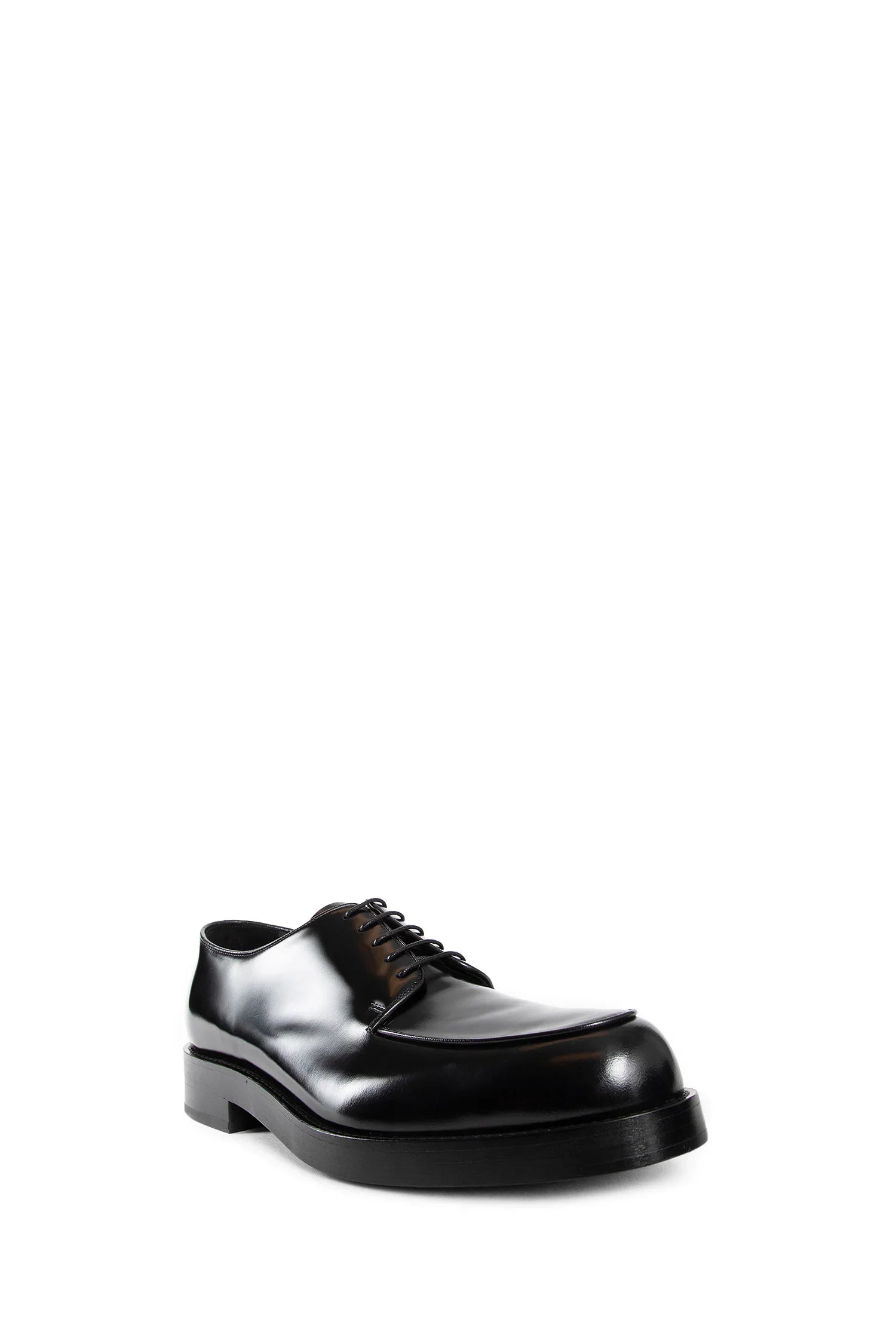Brushed Leather Derby Shoes - Antonioli.eu
