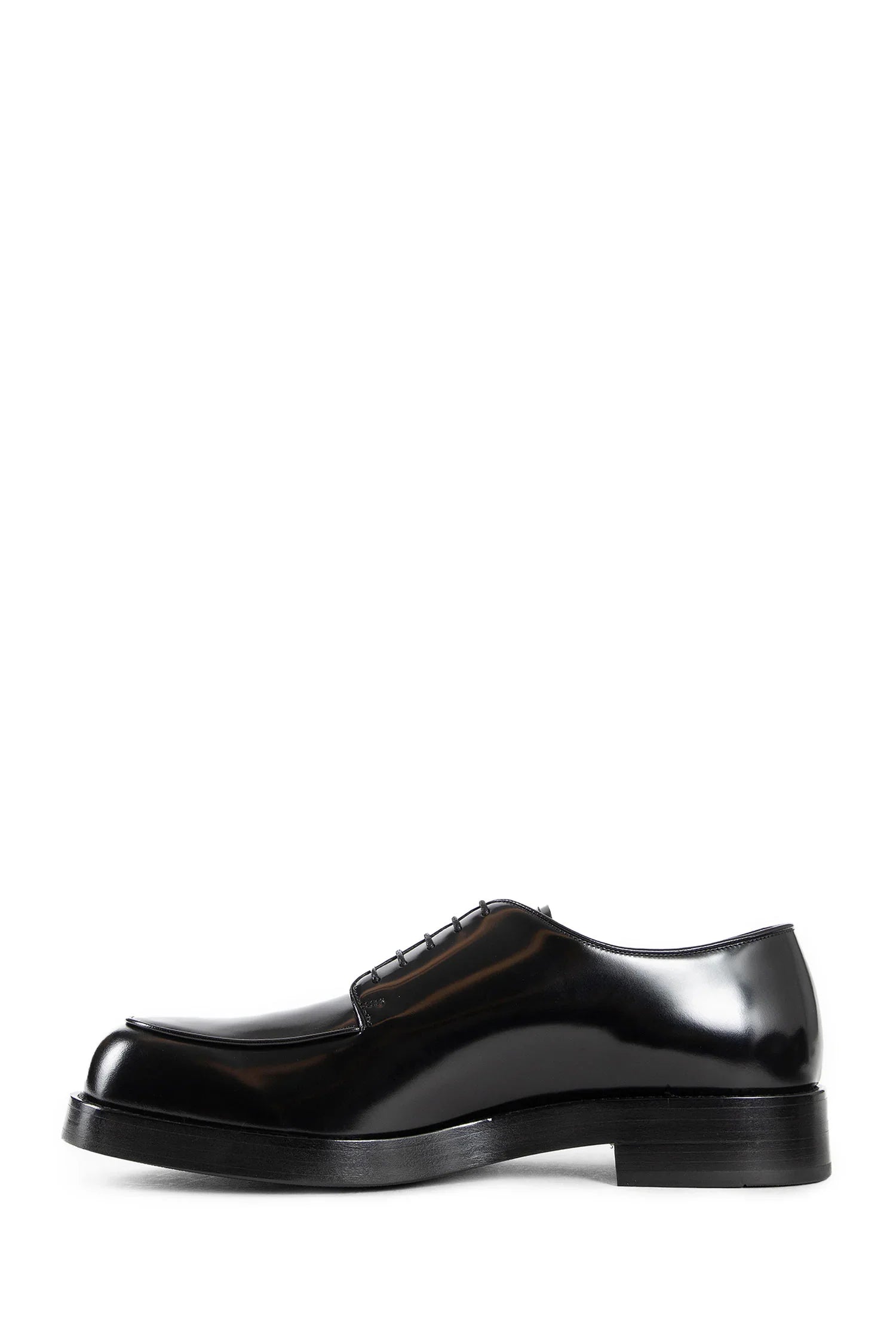 Brushed Leather Derby Shoes - Antonioli.eu
