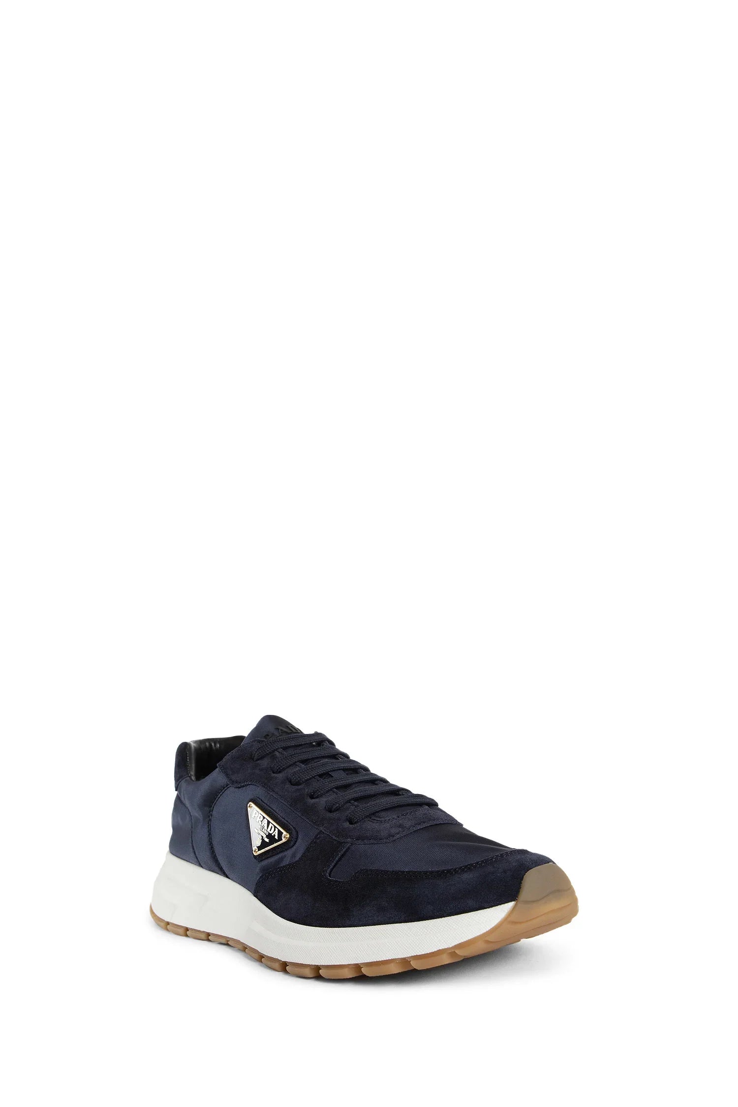 Prax 01 Re-Nylon and suede sneakers - Antonioli.eu