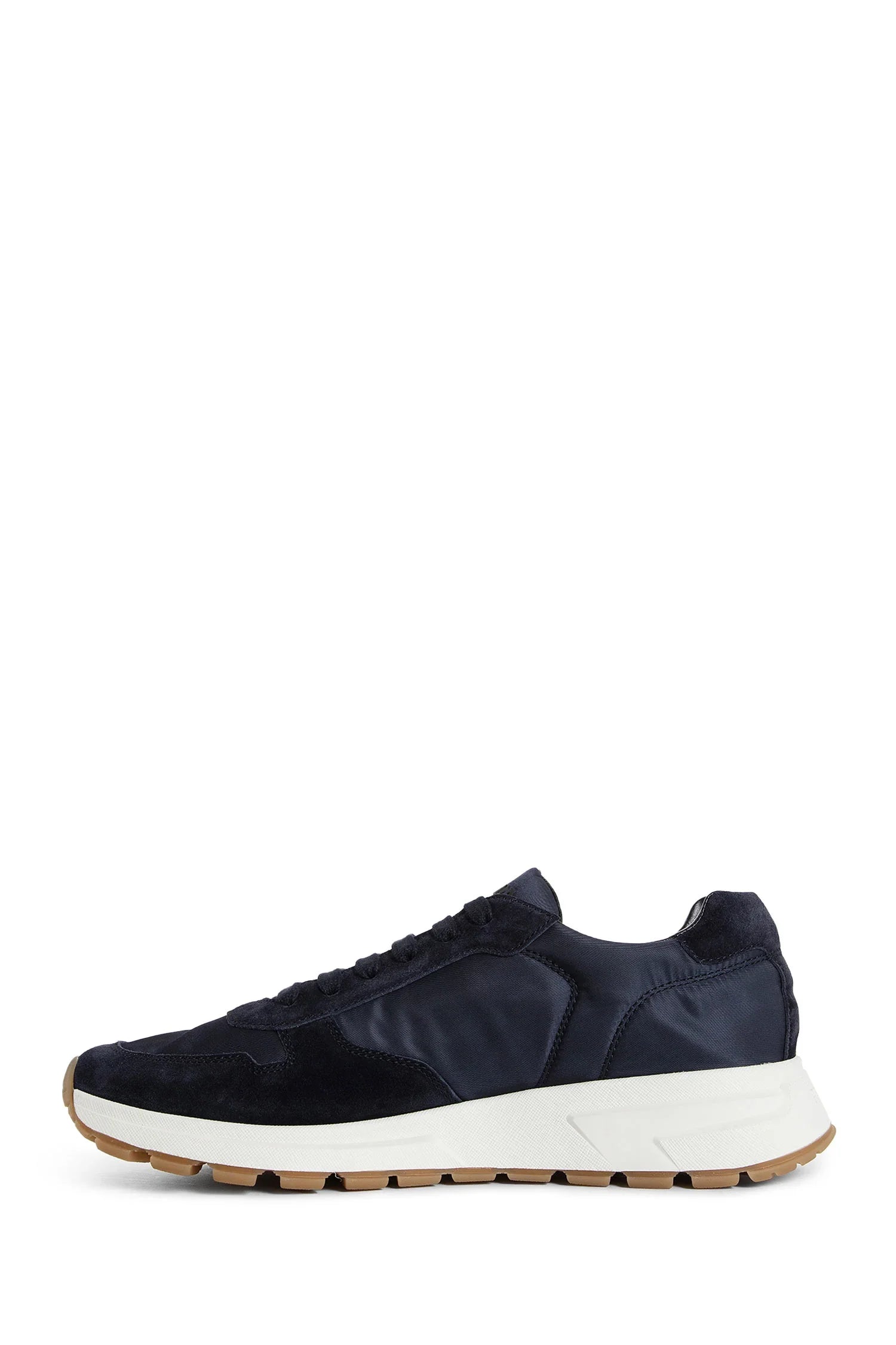 Prax 01 Re-Nylon and suede sneakers - Antonioli.eu