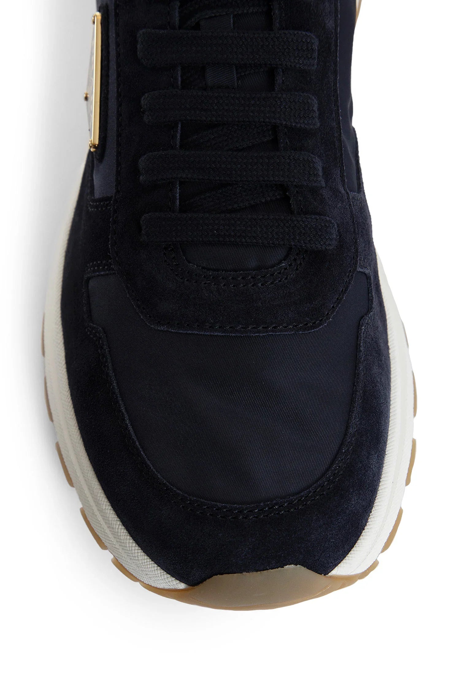 Prax 01 Re-Nylon and suede sneakers - Antonioli.eu