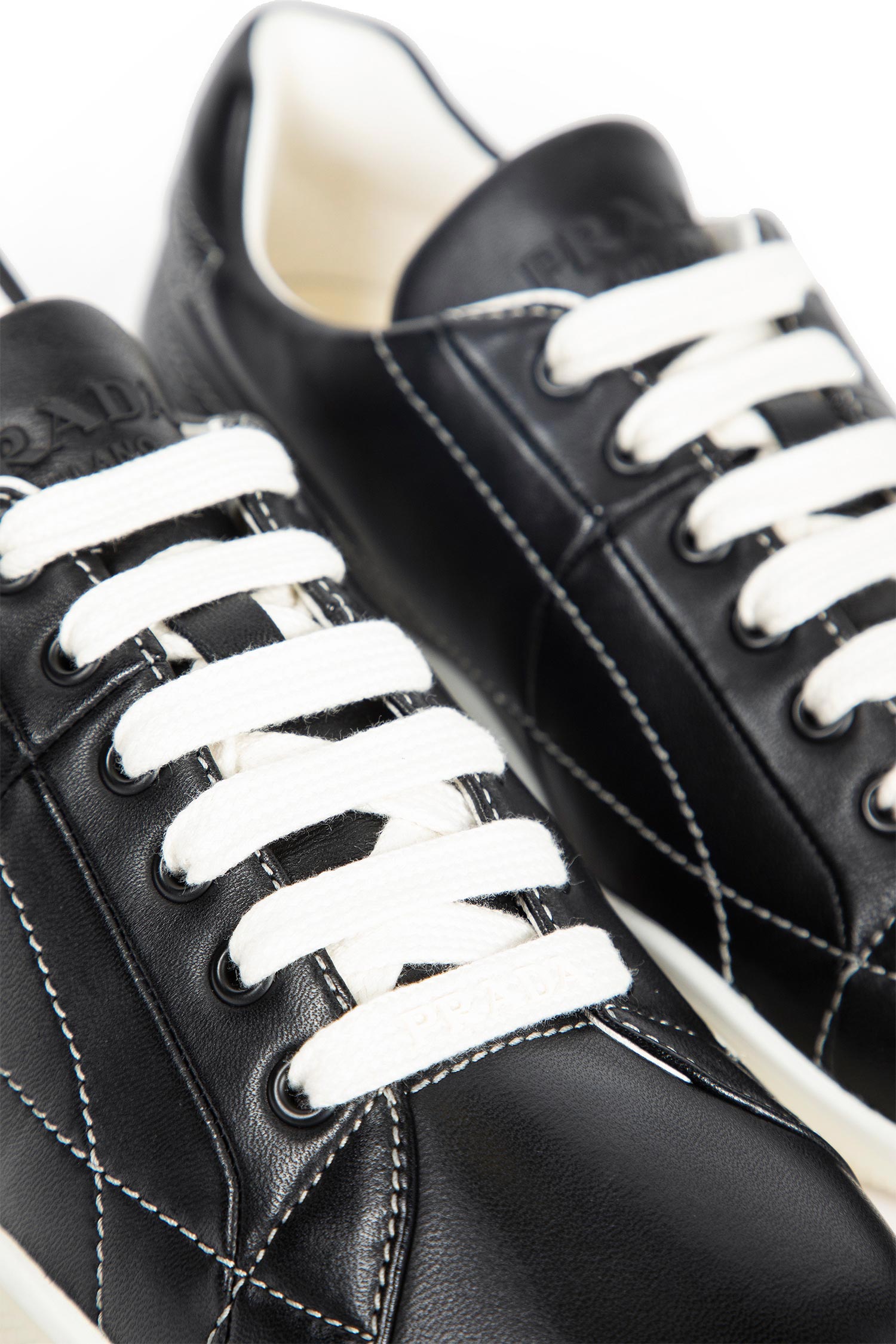 PRADA MAN BLACK&WHITE SNEAKERS