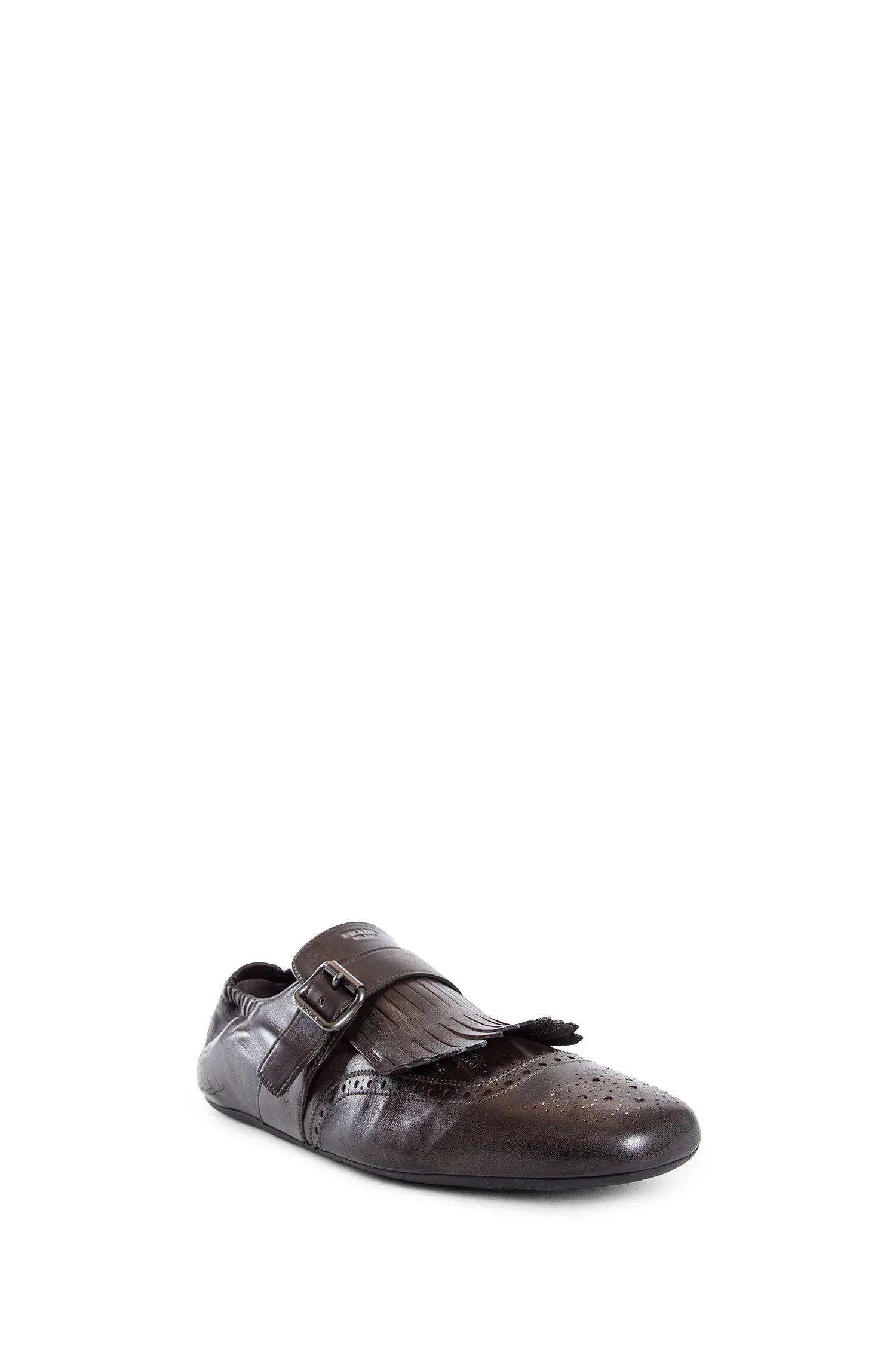 PRADA MAN BROWN LOAFERS & FLATS - Antonioli.eu