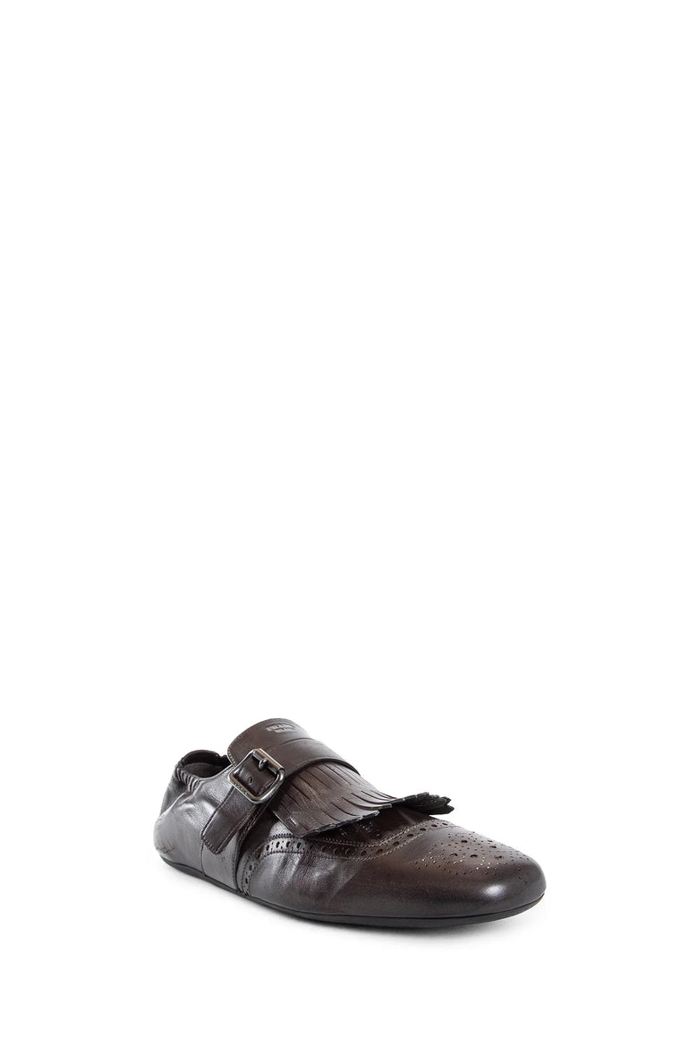 PRADA MAN BROWN LOAFERS & FLATS - Antonioli.eu