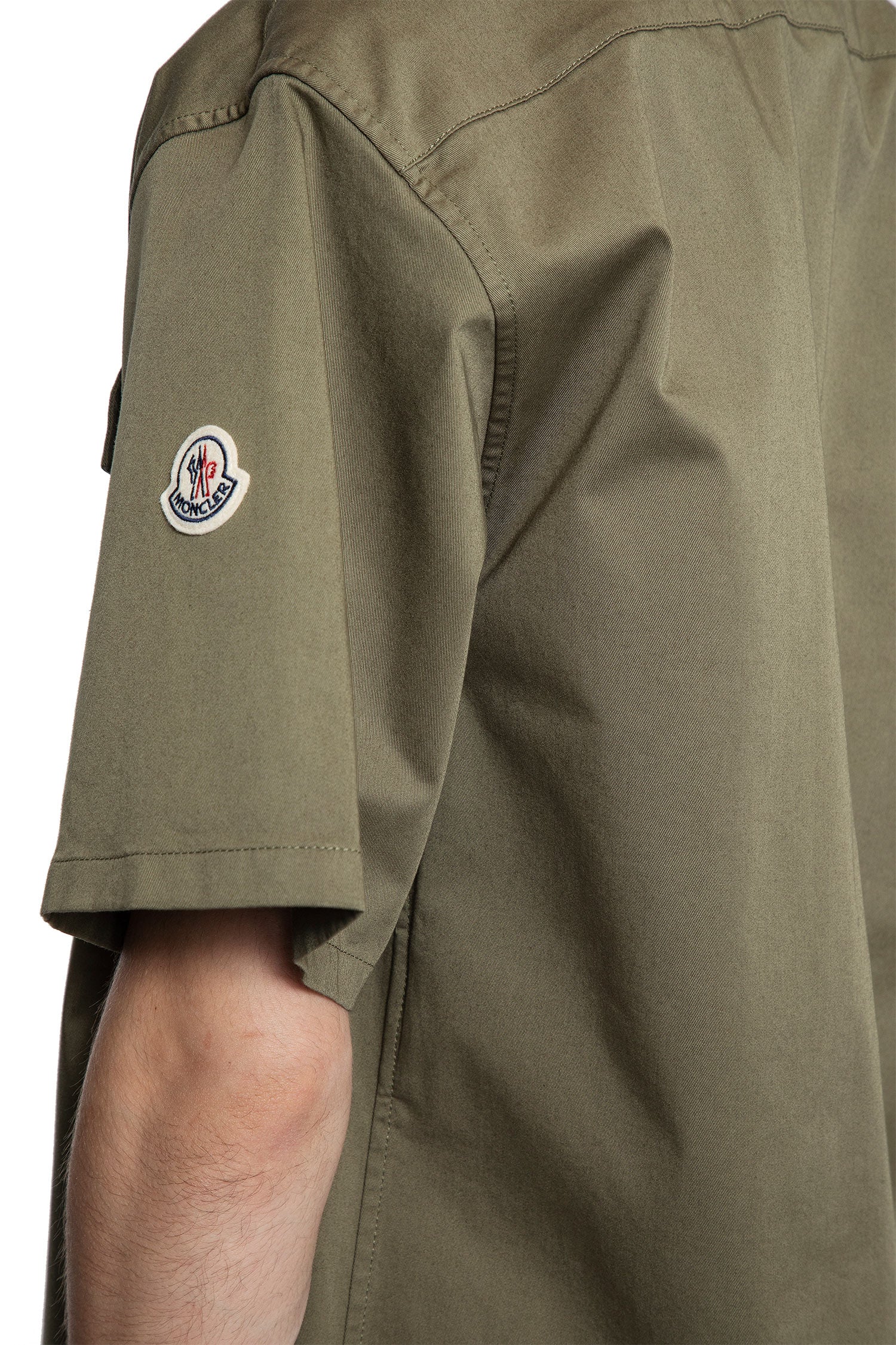 Cotton Gabardine Short Sleeve Shirt - Antonioli.eu