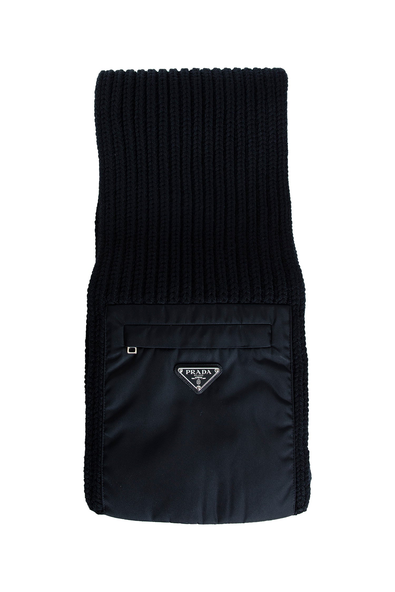 Wool Cashmere and Re-Nylon Scarf