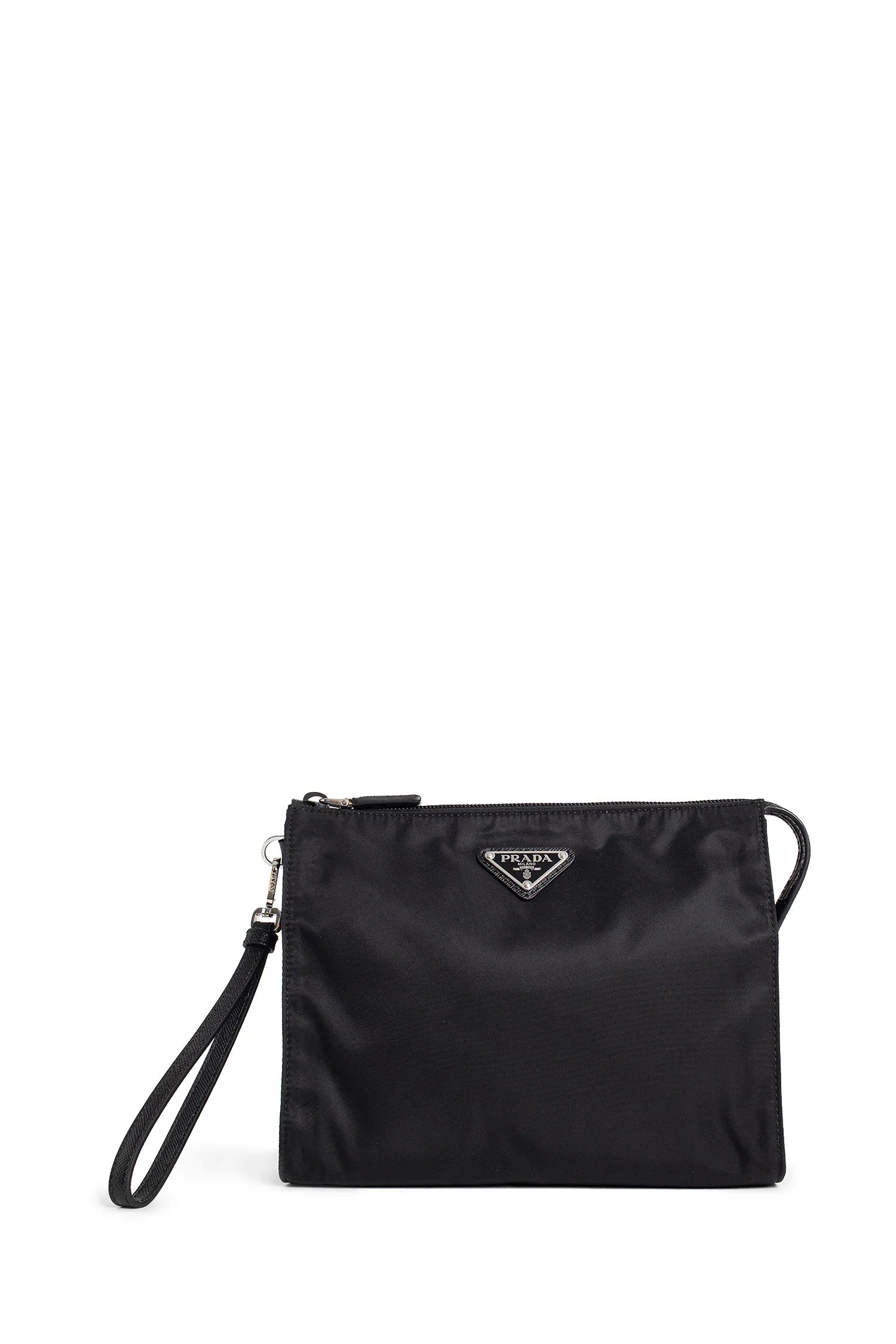 Re-Nylon and Saffiano leather necessaire - Antonioli.eu