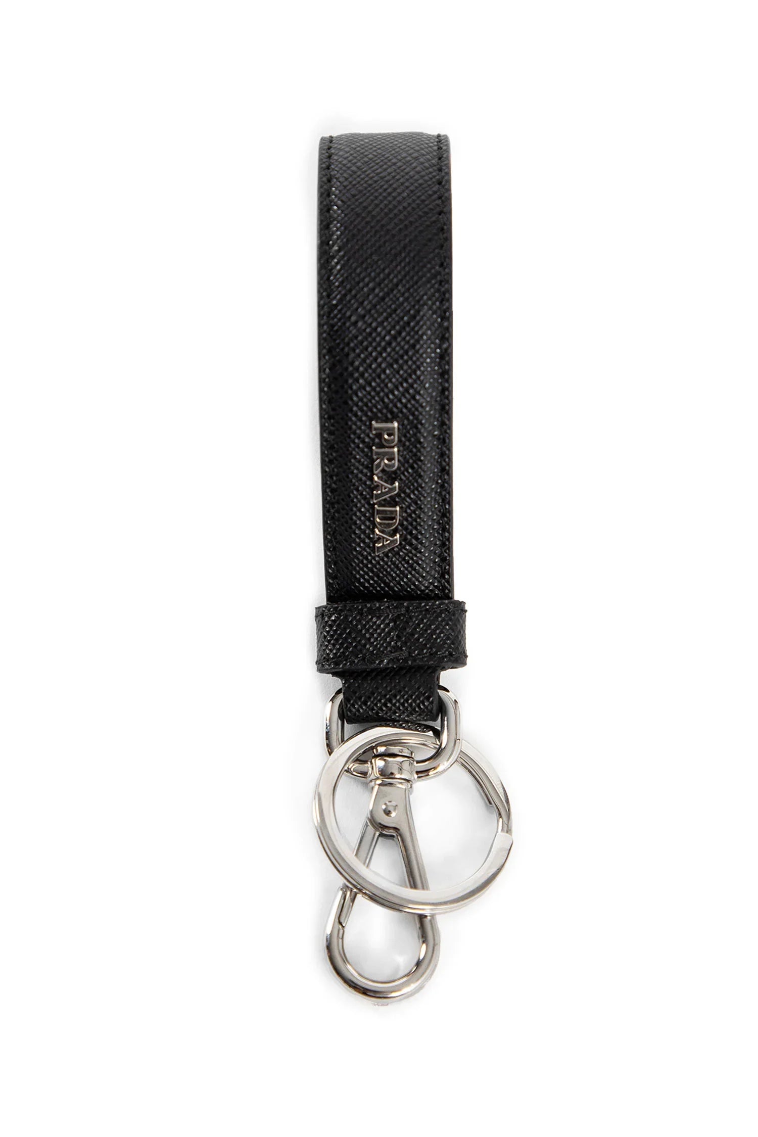 PRADA MAN BLACK KEYCHAINS - Antonioli.eu
