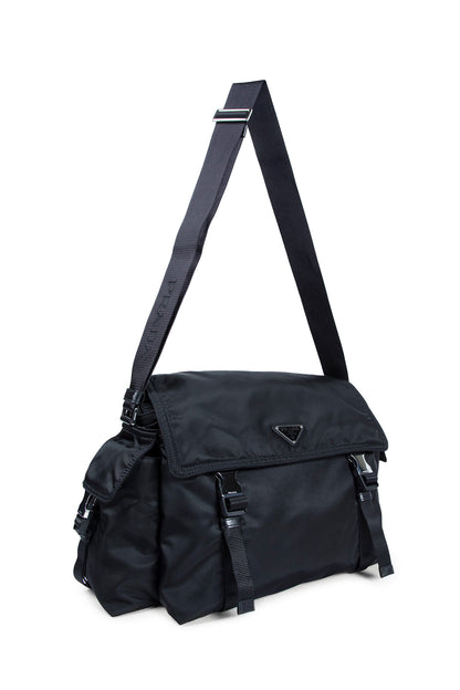 Explore Re-Nylon and leather bag