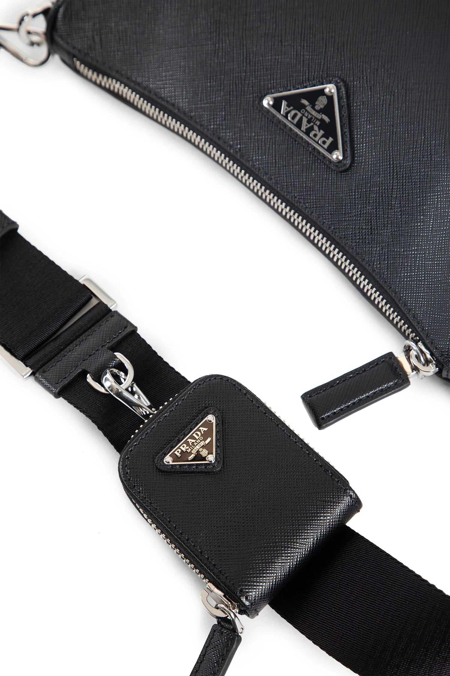 PRADA MAN BLACK CROSSBODY BAGS - Antonioli.eu