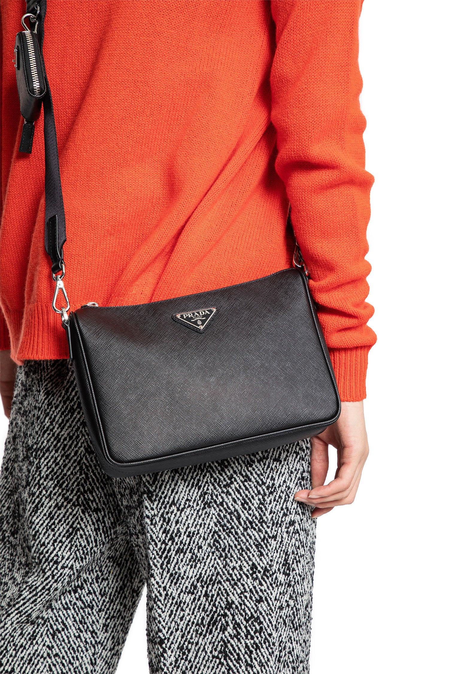 PRADA MAN BLACK CROSSBODY BAGS - Antonioli.eu