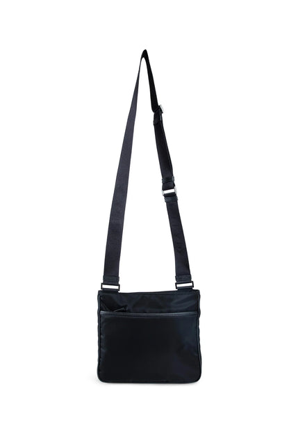 Re-Nylon and Saffiano Leather Shoulder Bag - Antonioli.eu