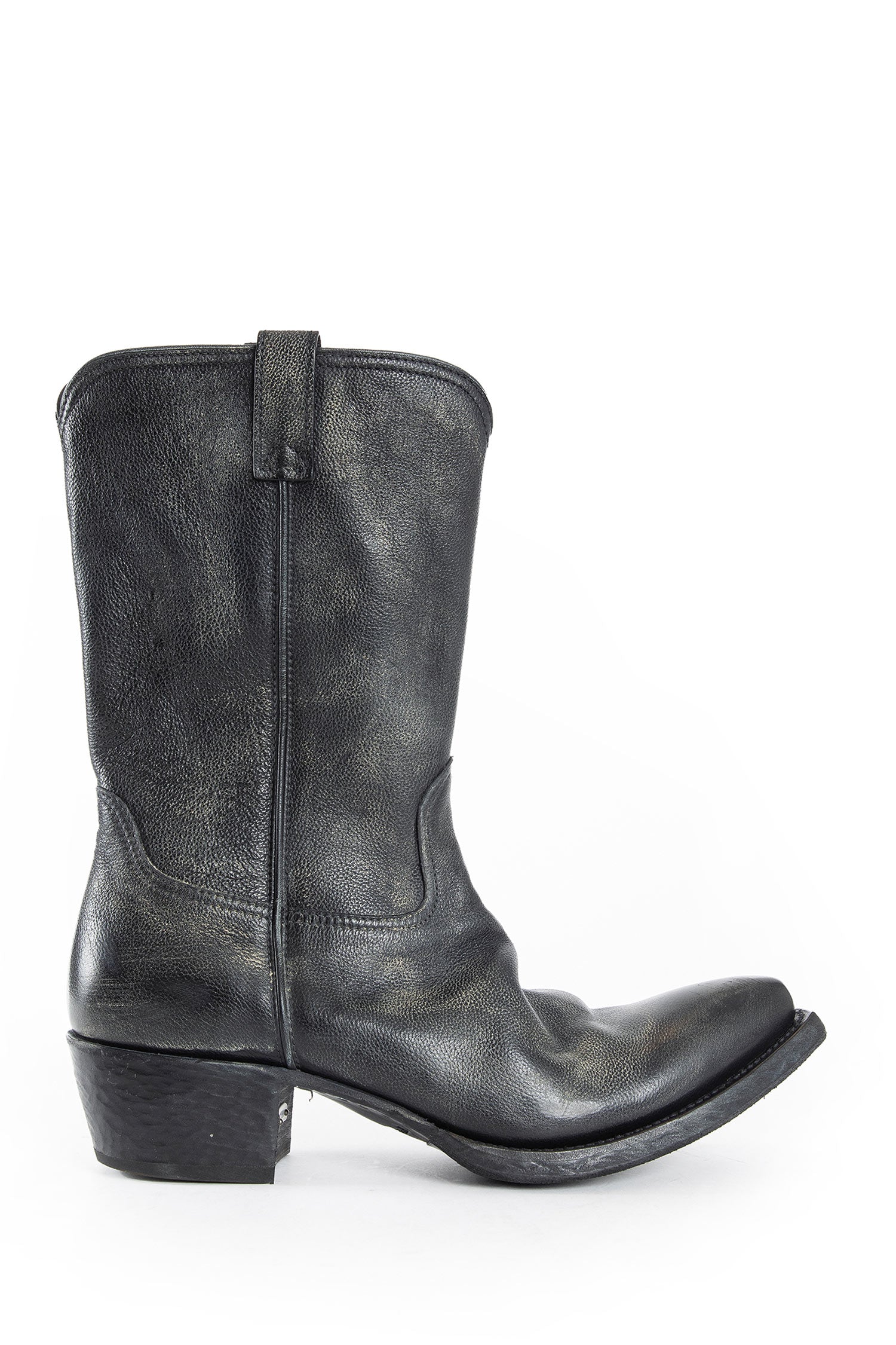 Leather Folk Boots - Antonioli.eu