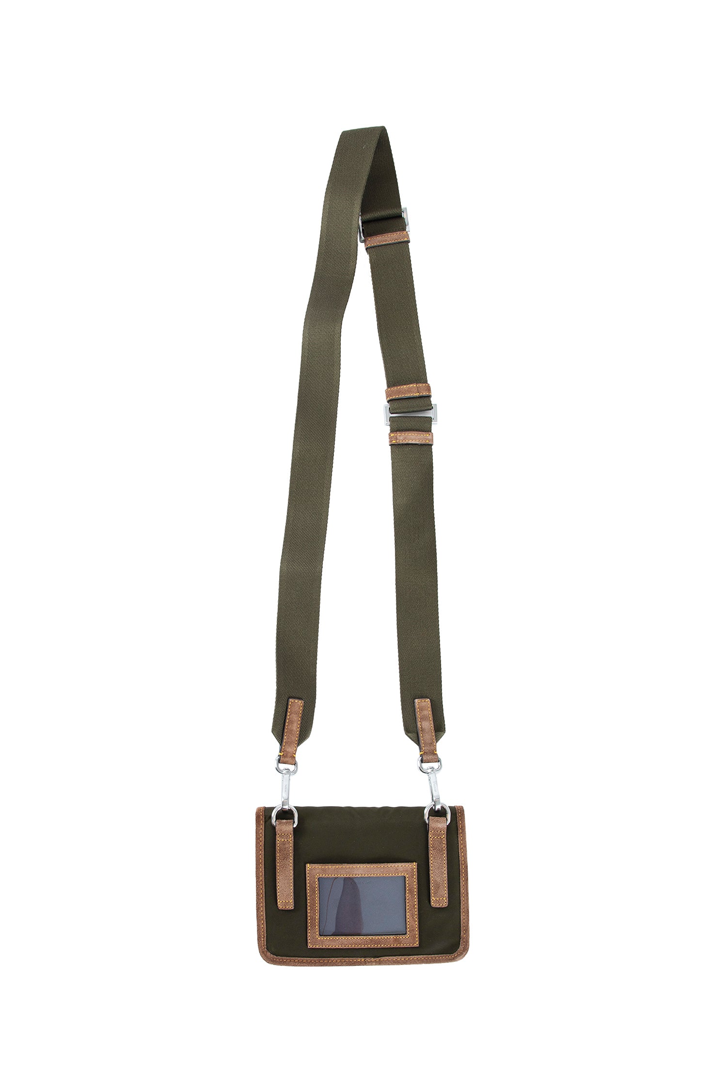 Re-Nylon and suede smartphone case - Antonioli.eu