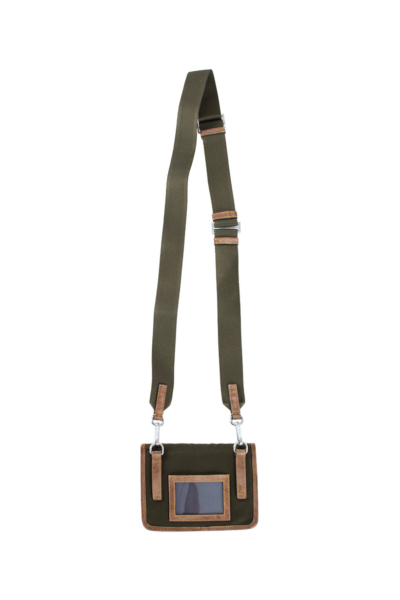 Re-Nylon and suede smartphone case - Antonioli.eu