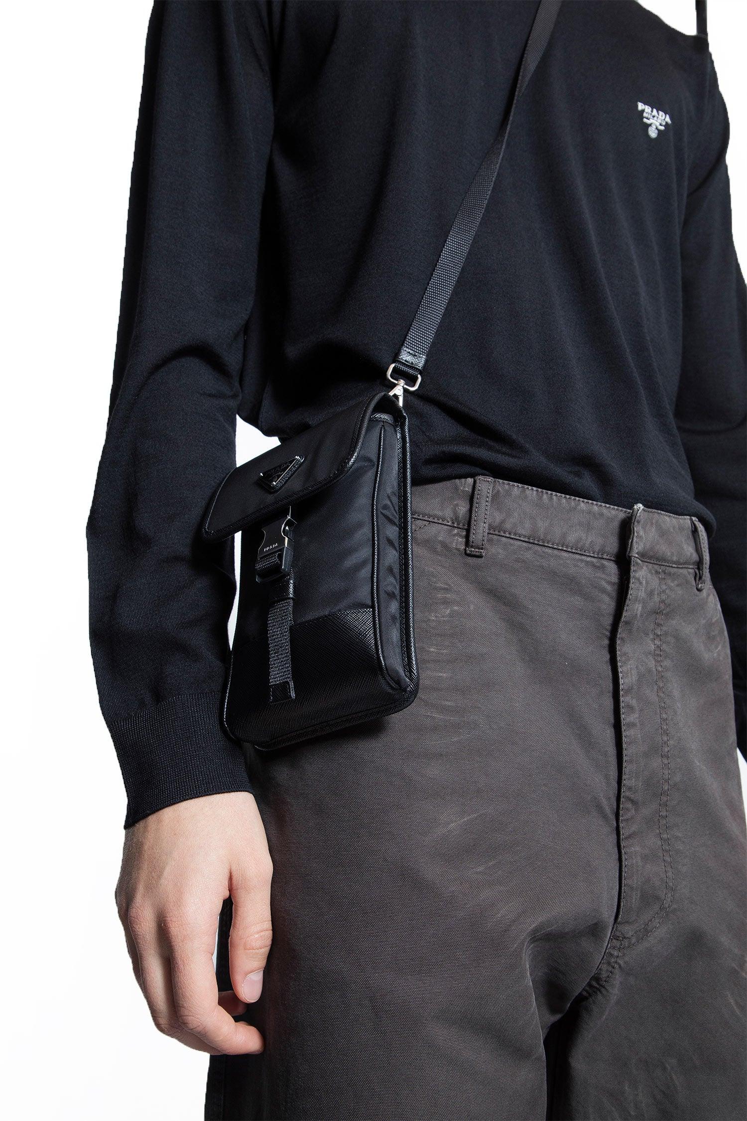 Re-Nylon And Saffiano Leather Smartphone Case - Antonioli.eu