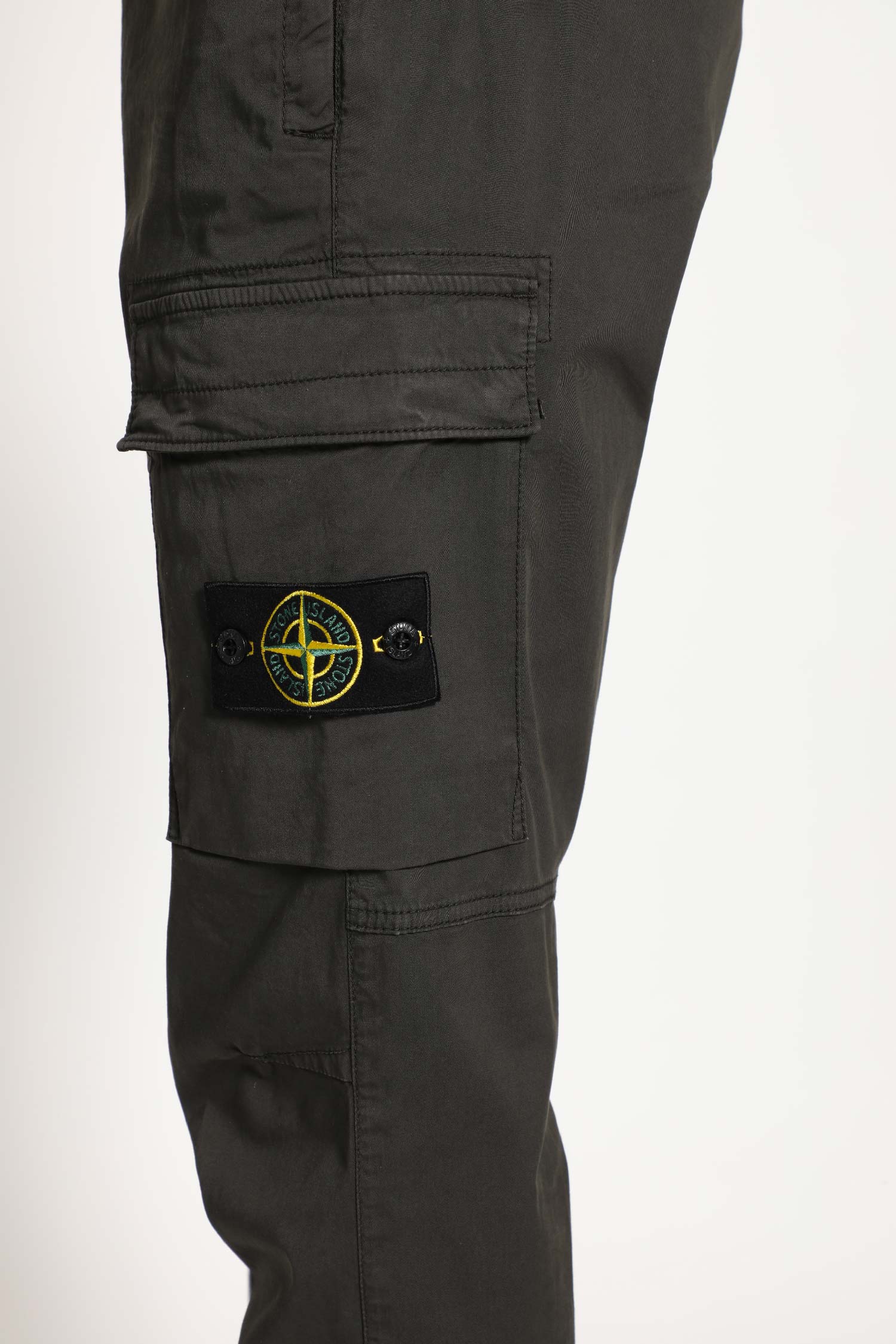 STONE ISLAND MAN GREY TROUSERS