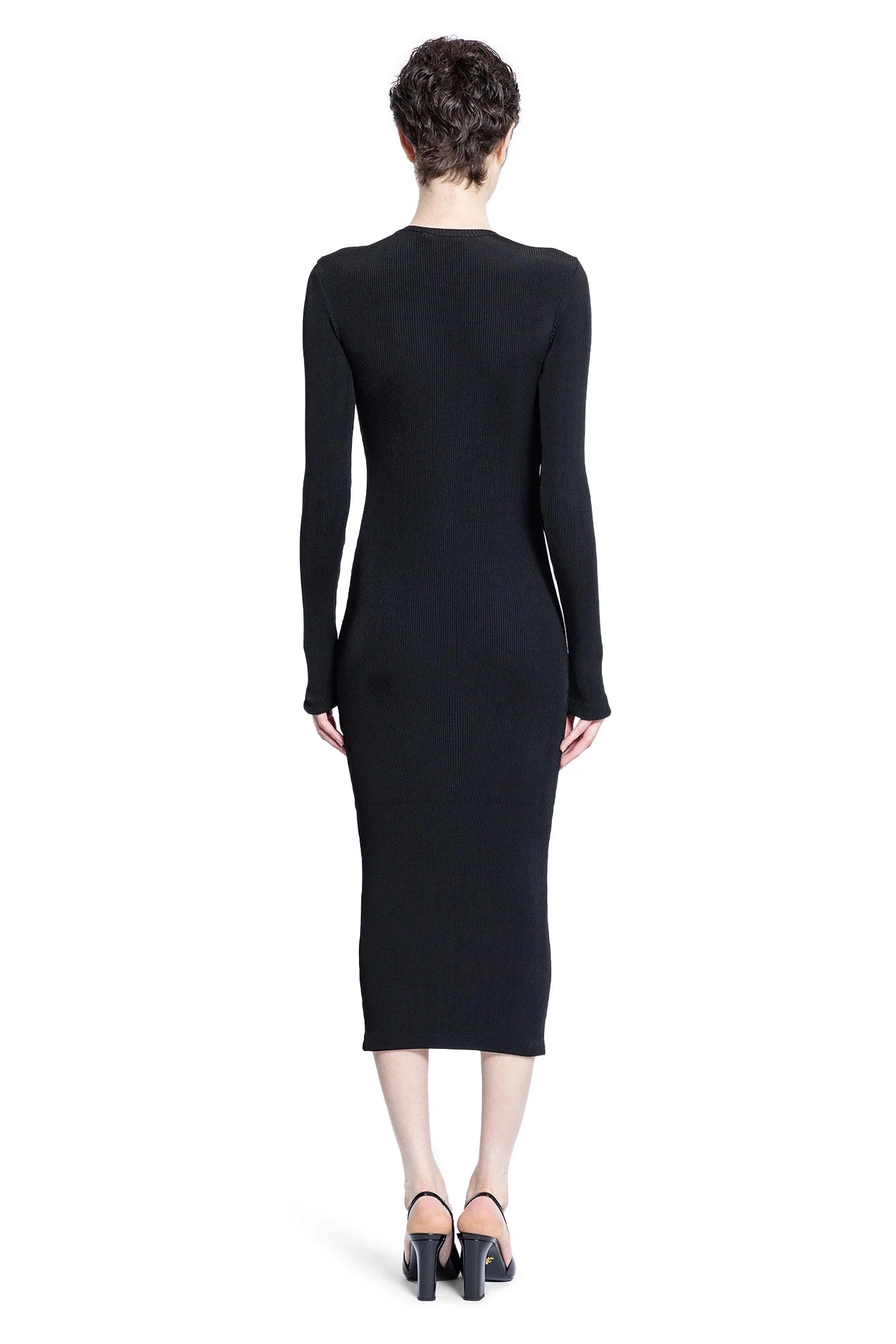 Ribbed-Knit Jersey Dress - Antonioli.eu