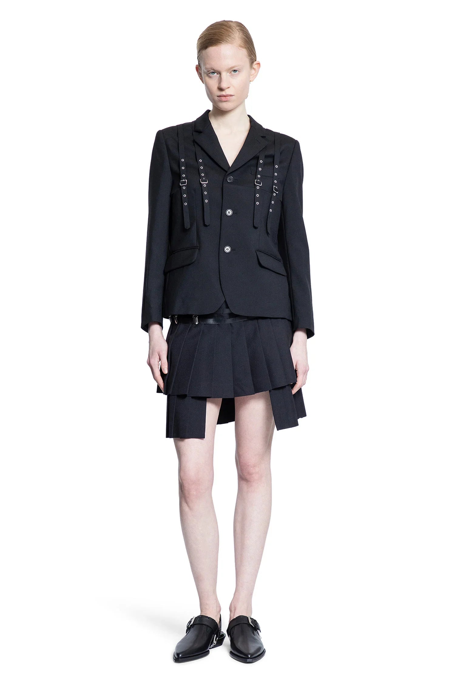 Harness Wool Blazer - Antonioli.eu