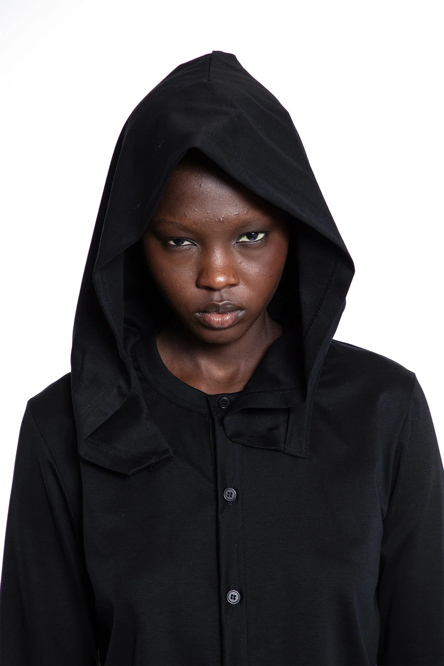 Hooded Cotton Cardigan - Antonioli.eu