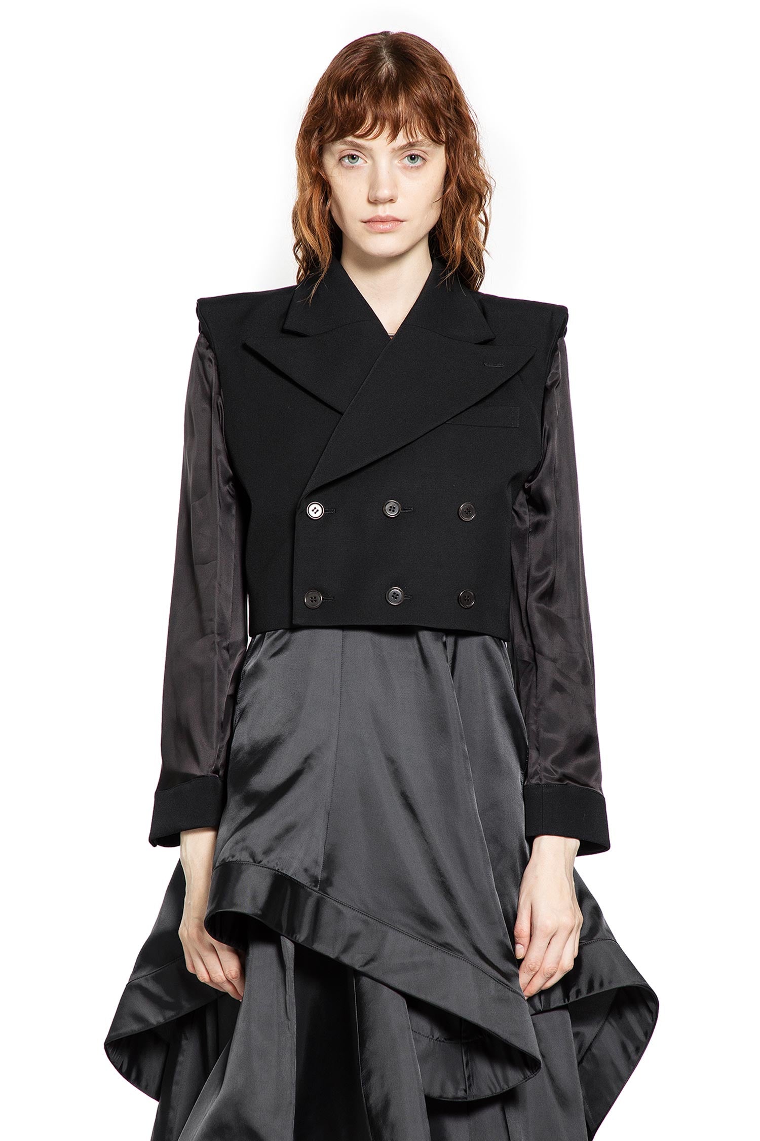 Triple-Breasted Tailored Vest - Antonioli.eu