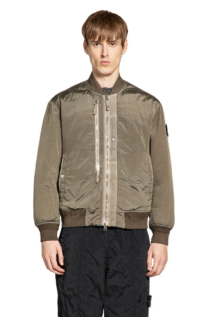 STONE ISLAND MAN GREEN JACKETS