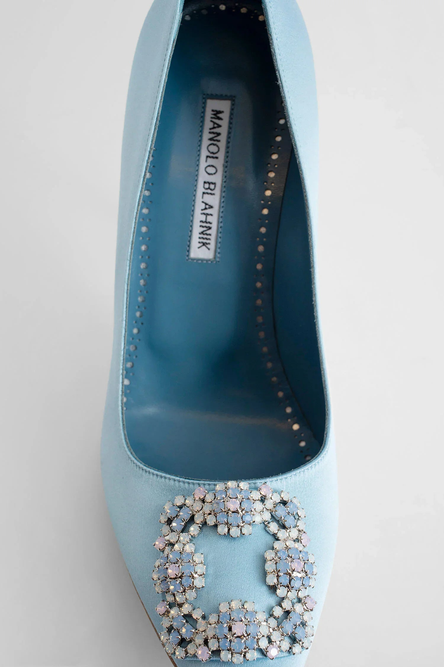 MANOLO BLAHNIK WOMAN BLUE PUMPS - Antonioli.eu